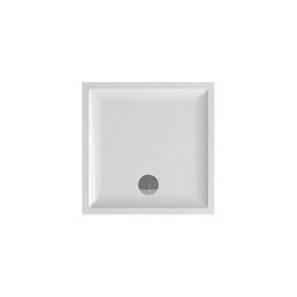 Base de duche VITA 1000x1000x55 Quadrada, pousar, lisa, branco, Sanitana S20211400000000