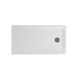 Base de duche VITA 1500x800x50, Retangular, pousar, lisa, branco, Sanitana S20207600000000