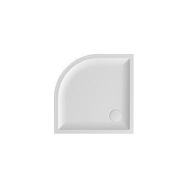 Base duche VITA 900x900x55, Angular, pousar, texturada stone, branco mate, Sanitana S20211800006400