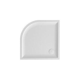 Base duche VITA 1000x1000x55, Angular, pousar, texturada stone, branco mate, Sanitana S20211700006400