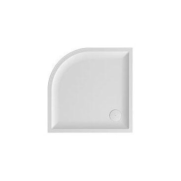Base duche VITA 1000x1000x55, Angular, pousar, texturada stone, branco mate, Sanitana S20211700006400