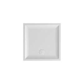 Base duche VITA 900x900x55, Quadrada, pousar, texturada stone, branco mate, Sanitana S20211500006400