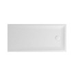 Base duche VITA 1700x800x50, Retangular, pousar, texturada stone, branco mate, Sanitana S20207400006400