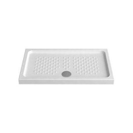 Base duche CALISSON 1200x700x80, Retangular, de pousar, cerâmica, antiderrapante, branco, Sanitana S10210500000000