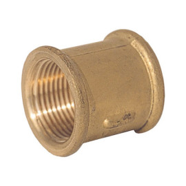 União fêmea-fêmea de 2''1/2 latão