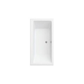 Banheira simples VITA 1800x900, retangular, em acrílico, branco, Sanitana S20047000000000