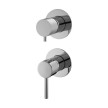 Torneira monocomando de duche de encastrar com 2 saídas e 2 espelhos Bianchi, W7 WBIANCHI009