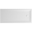 Base duche VITA 1800x800x50, Retangular, pousar, texturada stone, branco mate, Sanitana S20207300006400