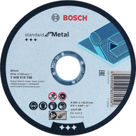 Disco para metal 125 x 1 mm CUR 2.608.619.768 Bosch