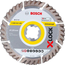 2xDisco Diamante Prof.Univ.125 mm, Bosch 2.608.615.166