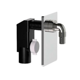 Sifão descarga máquina de lavar com exterior cromado Bonomini