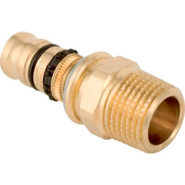União macho 40 mm x 1''1/4 bronze Mepla, Geberit 605.538.00.5