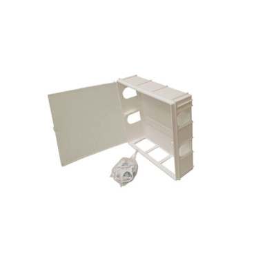 Caixa para colector pequena 500 com 32 x 30 x 8 cm