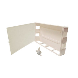Caixa para colector grande 700 com 57 x 30 x 8 cm