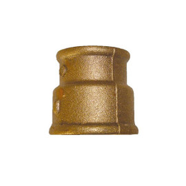 União fêmea-fêmea redução 2'' 1/2 x 1''1/2 latão