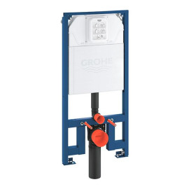 Estrutura com cisterna de 88,9 mm para paredes ligeiras e loiça suspensa WC Rapid SL Slim, Grohe 39687000