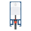 Estrutura com cisterna de 88,9 mm para paredes ligeiras e loiça suspensa WC Rapid SL Slim, Grohe 39687000