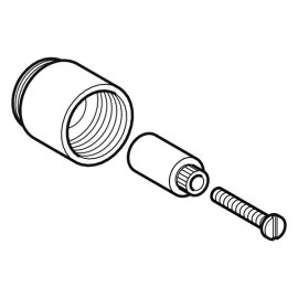 Kit de extensão para válvula de embutir Mepla, Geberit 612.060.00.1