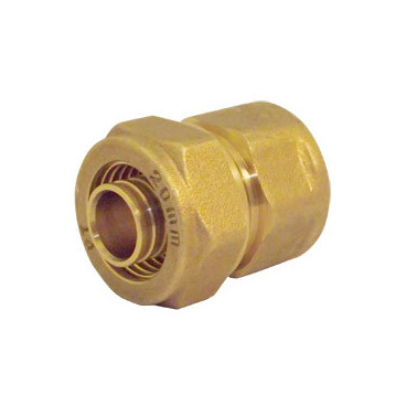 Casquilho fêmea 3/4'' x 16/2,2 mm para tubo Pex