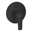 Torneira monocomando de banheira/duche encastrável Eurosmart, preto mate, Grohe 194502433