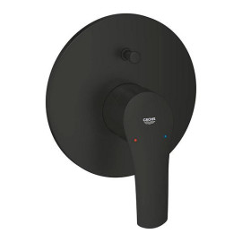 Torneira monocomando de banheira/duche encastrável Eurosmart, preto mate, Grohe 194502433
