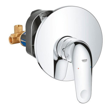 Torneira monocomando de duche encastrável Euroeco, cromado, Grohe 32742001