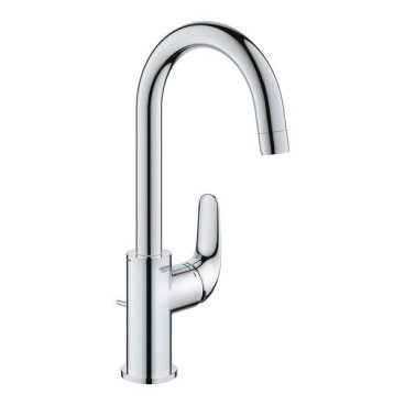 Torneira monocomando de lavatório com válvula de descarga automática, Tamanho L, Euroeco, cromado, Grohe 24272001