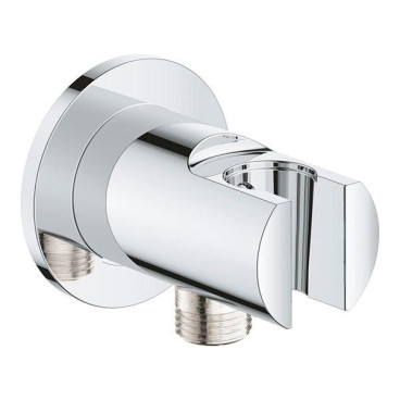 Curva de saída de 1/2'' com suporte Tempesta, cromado, Grohe 28628001