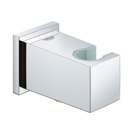Curva de saída de 1/2'' com suporte de chuveiro Euphoria Cube cromado, Grohe 26370000