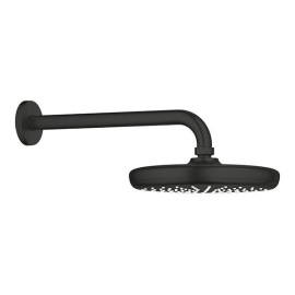 Chuveiro de parede 210 mm com haste de 286 mm, Tempesta, preto mate, Grohe 1022182430