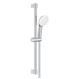 Rampa com chuveiro 1 jato (Rain) 9l/min e bicha 1750 mm, Tempesta 110, cromado, ajustável a furos pré-existentes, Grohe 279240