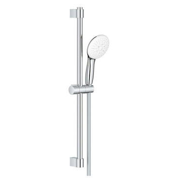 Rampa com chuveiro 3 jatos (Rain, Jet,Massage) 9 l/min e bicha 1750 mm, Tempesta 110, cromado, ajustável a furos pré-existente