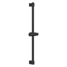 Rampa 60 cm Tempesta, preto mate, ajustável a furos pré-existentes, Grohe 275232431