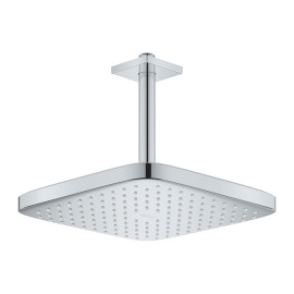 Chuveiro de teto 250 mm com haste de 142 mm, Tempesta Cube, cromado, Grohe 26688000