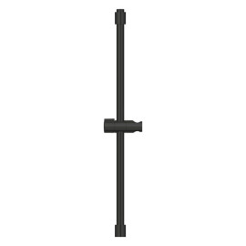 Rampa 60 cm Tempesta, preto mate, ajustável a furos pré-existentes, Grohe 275232431
