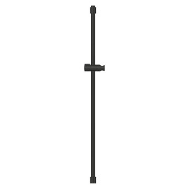 Rampa 90 cm Tempesta, preto mate, ajustável a furos pré-existentes, Grohe 275242431
