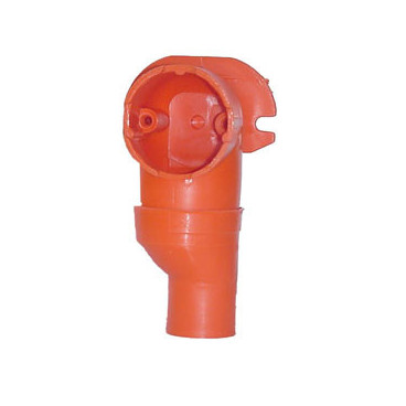 Caixa plástica para joelho de 16 mm de embutir