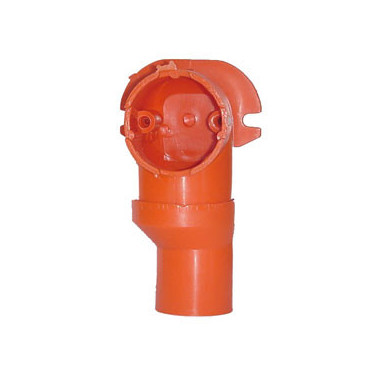 Caixa plástica para joelho de 16 mm de embutir, 2 mangas