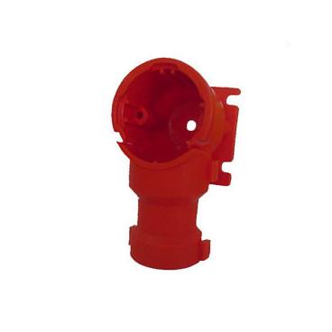 Caixa plástica para joelho de 20 mm de embutir