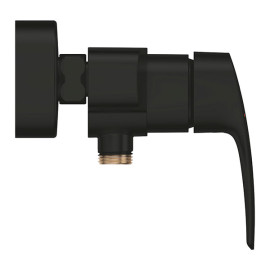 Torneira monocomando de duche Eurosmart, preto mate, Grohe 335552433
