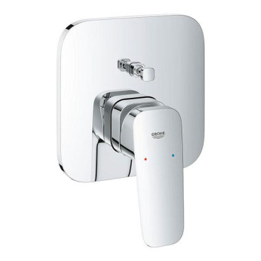 Torneira monocomando de banheira/duche encastrável Cubeo, cromado, Grohe 1017780000