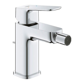 Torneira monocomando de bidé com válvula de descarga automática, Tamanho S, Cubeo, cromado, Grohe 1018100000
