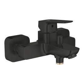 Torneira monocomando de banheira Cubeo, preto mate, Grohe 1018132430