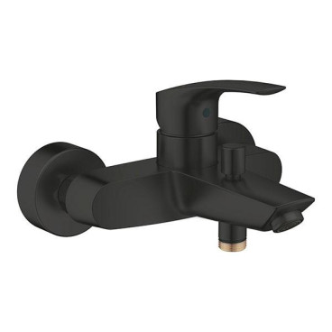 Torneira monocomando de banheira Eurosmart, preto mate, Grohe 333002433