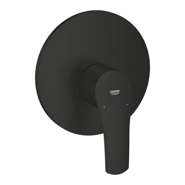Torneira monocomando de duche encastrável Eurosmart, preto mate, Grohe 194512433