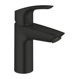 Torneira monocomando de lavatório com válvula de descarga click clack, tamanho S, Eurosmart, preto mate, Grohe 239222433