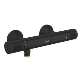 Torneira bicomando de duche termostática Grohtherm 500, preto mate, Grohe 347932430