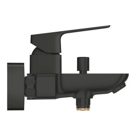 Torneira monocomando de banheira Cubeo, preto mate, Grohe 1018132430