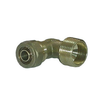 Joelho macho 1/2'' x 20/2 mm para tubo Pex