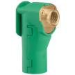 Joelho de embutir com caixa 3/4'' x 3/4'' para tubo pex Caleffi